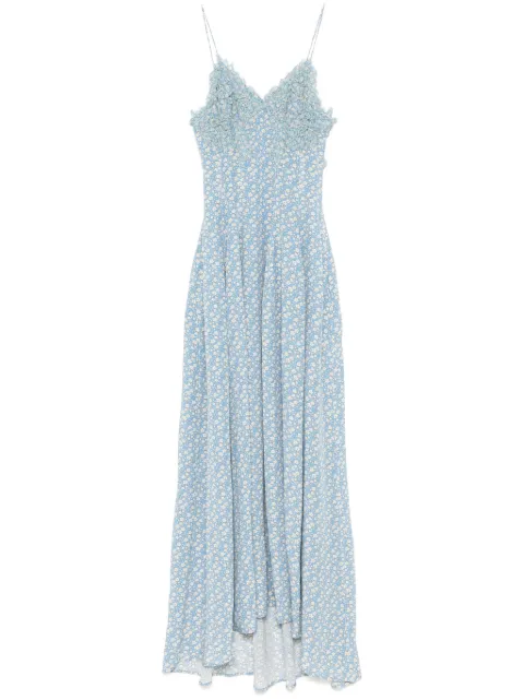 Ermanno Scervino vestido largo con estampado floral