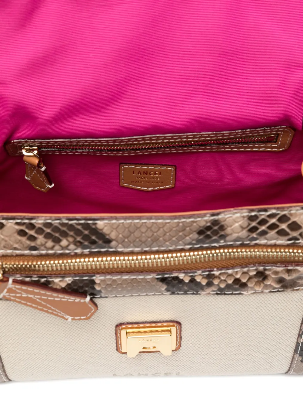 Lancel Ninon medium schoudertas Beige