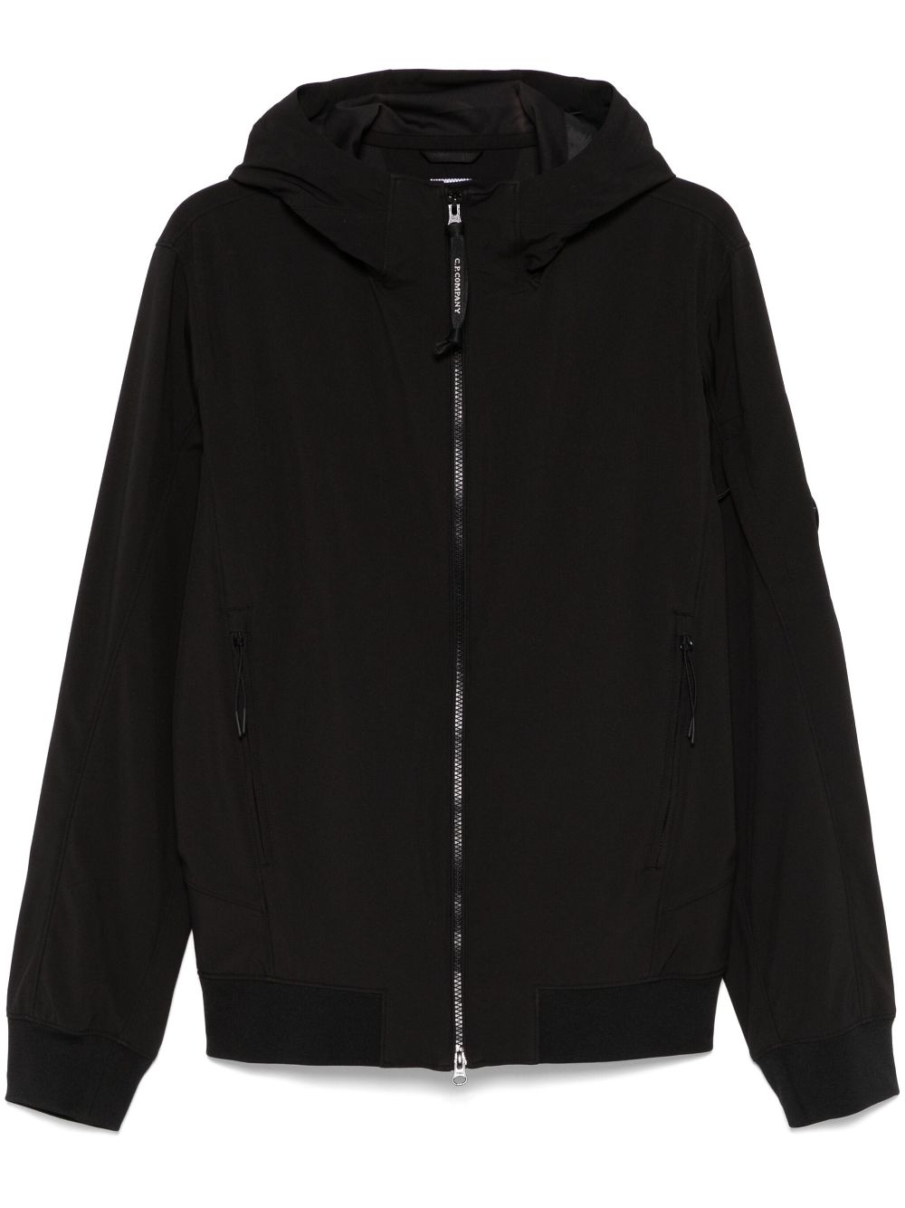 C.P. Company Shell-R hooded jacket - Black