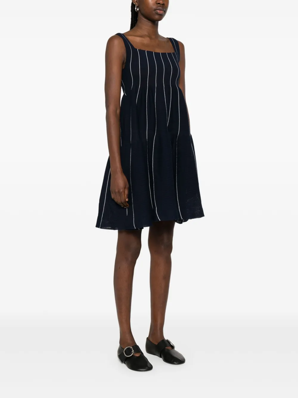 CFCL TC Cascades mini-jurk Blauw