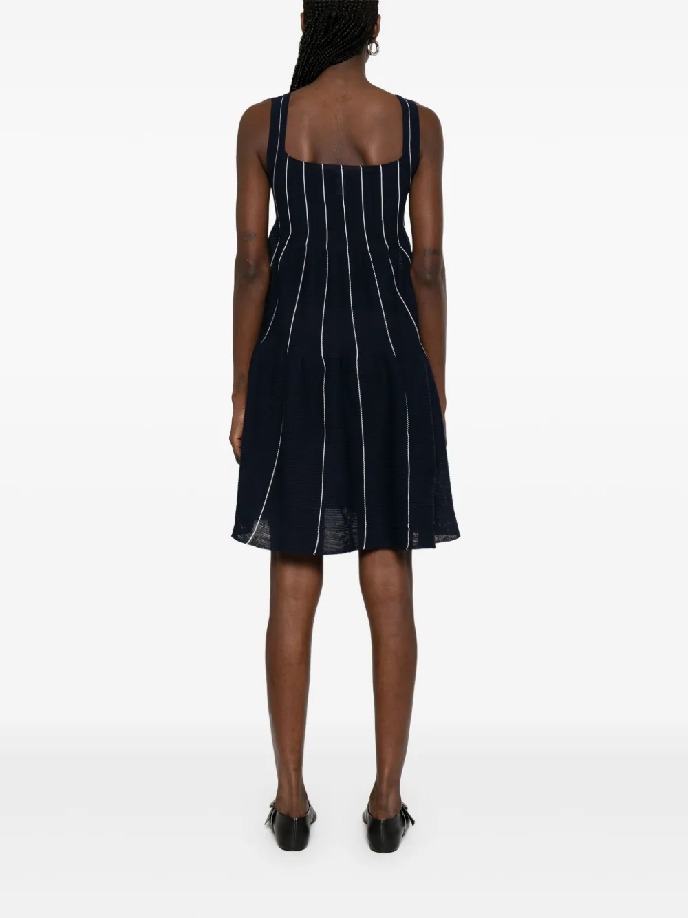 CFCL TC Cascades mini-jurk Blauw