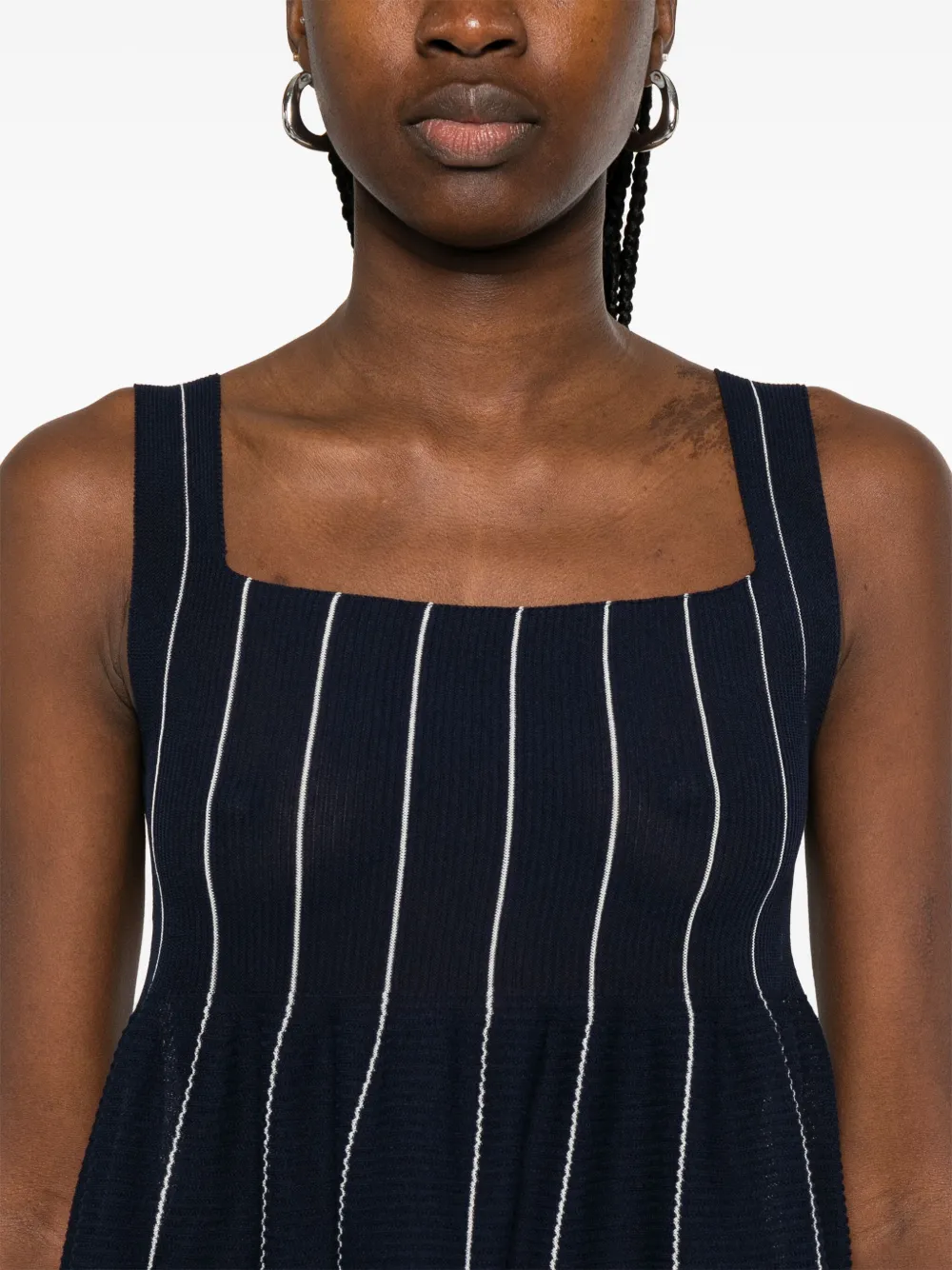 CFCL TC Cascades mini-jurk Blauw