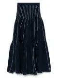 CFCL TC Cascades midi skirt - Blue