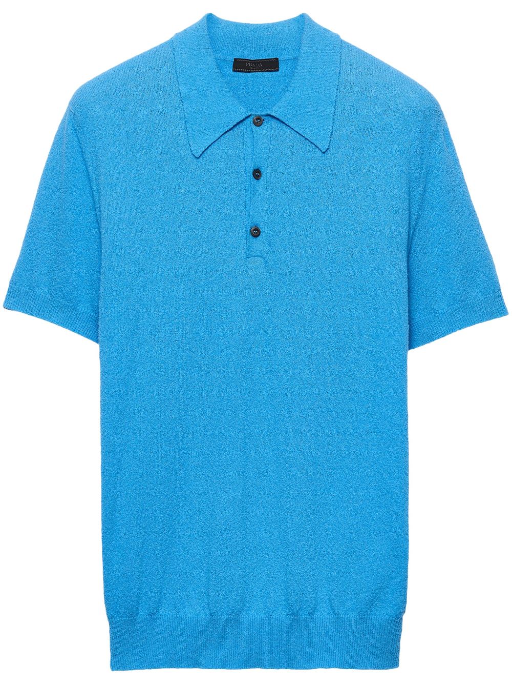 Prada cotton polo shirt - Blue