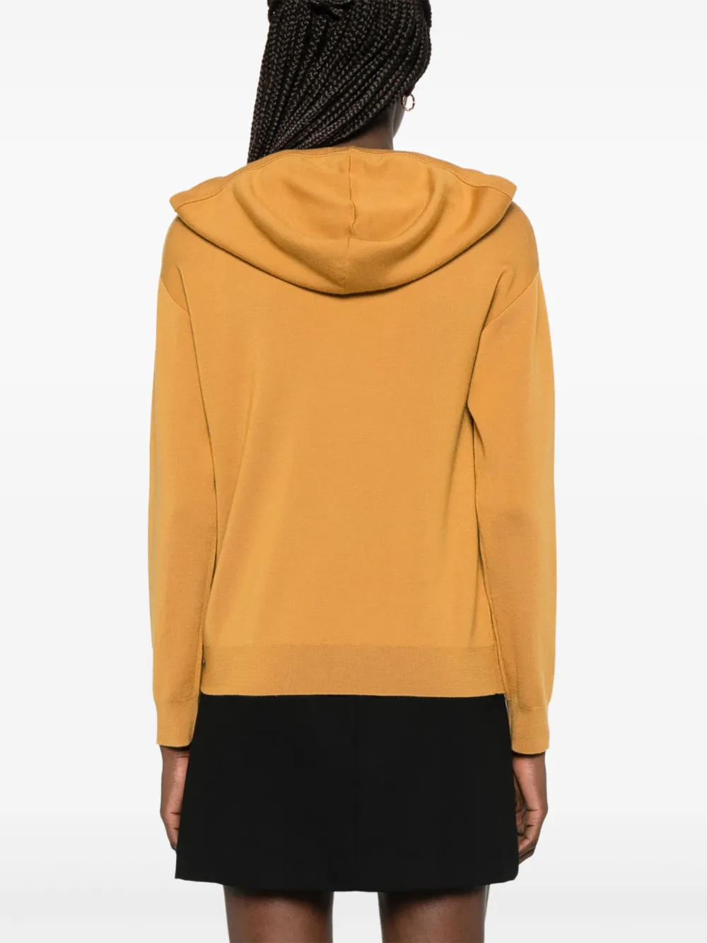 Max Mara Hoodie met print Geel