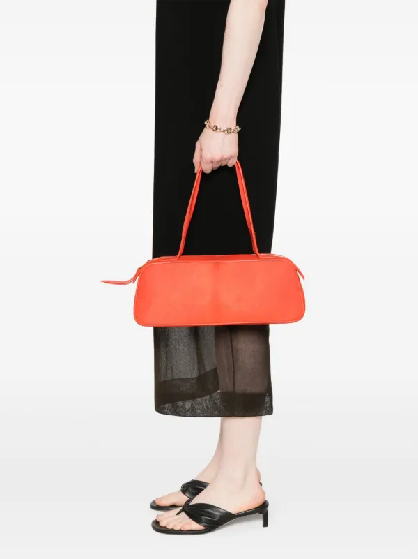 ショルダーバッグ・ポシェット KHAITE ORANGE CALF HAIR SIMONA SHOULDER BAG Simona Shoulder Bag in Persimmon Haircalf – KHAITE