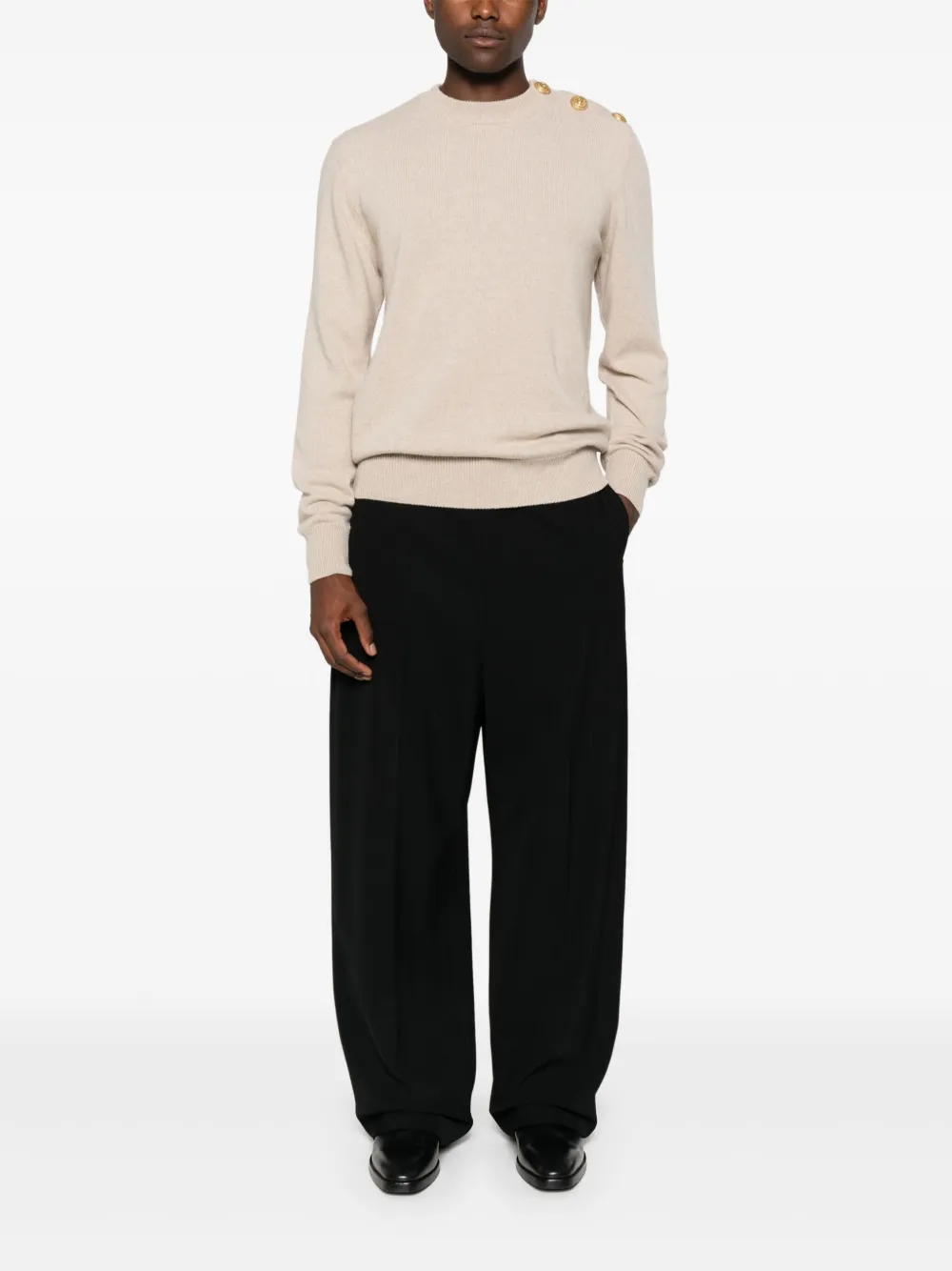 Balmain buttoned sweater | Knitted Sweaters | Image 2