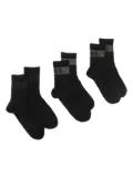 BOSS 3-Pack ribbed sock gift set - Black