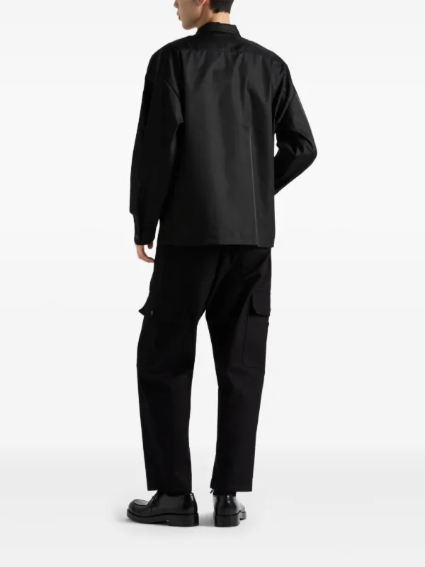 Prada Re-Nylon Shirt | Black | FARFETCH Prada Re-Nylon Shirt | Black | FARFETCH