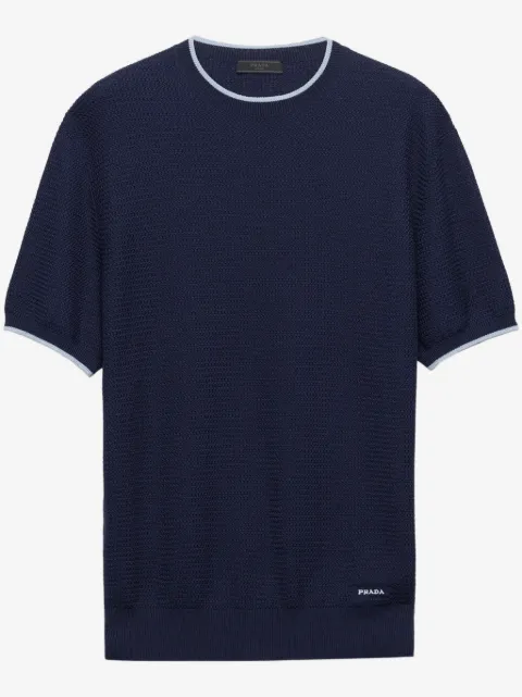 Prada short-sleeve sweater
