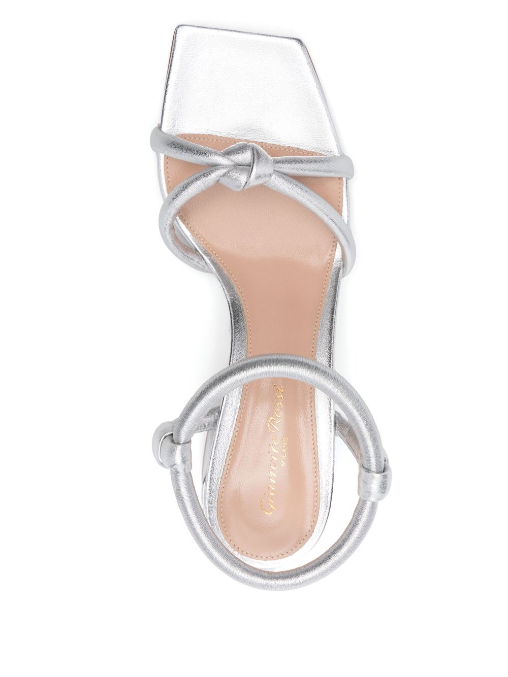 Gianvito Rossi 55mm Juno sandals Silver