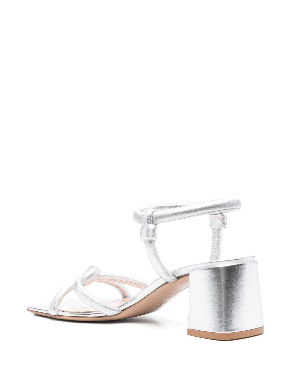 Gianvito Rossi 55mm Juno sandals Silver