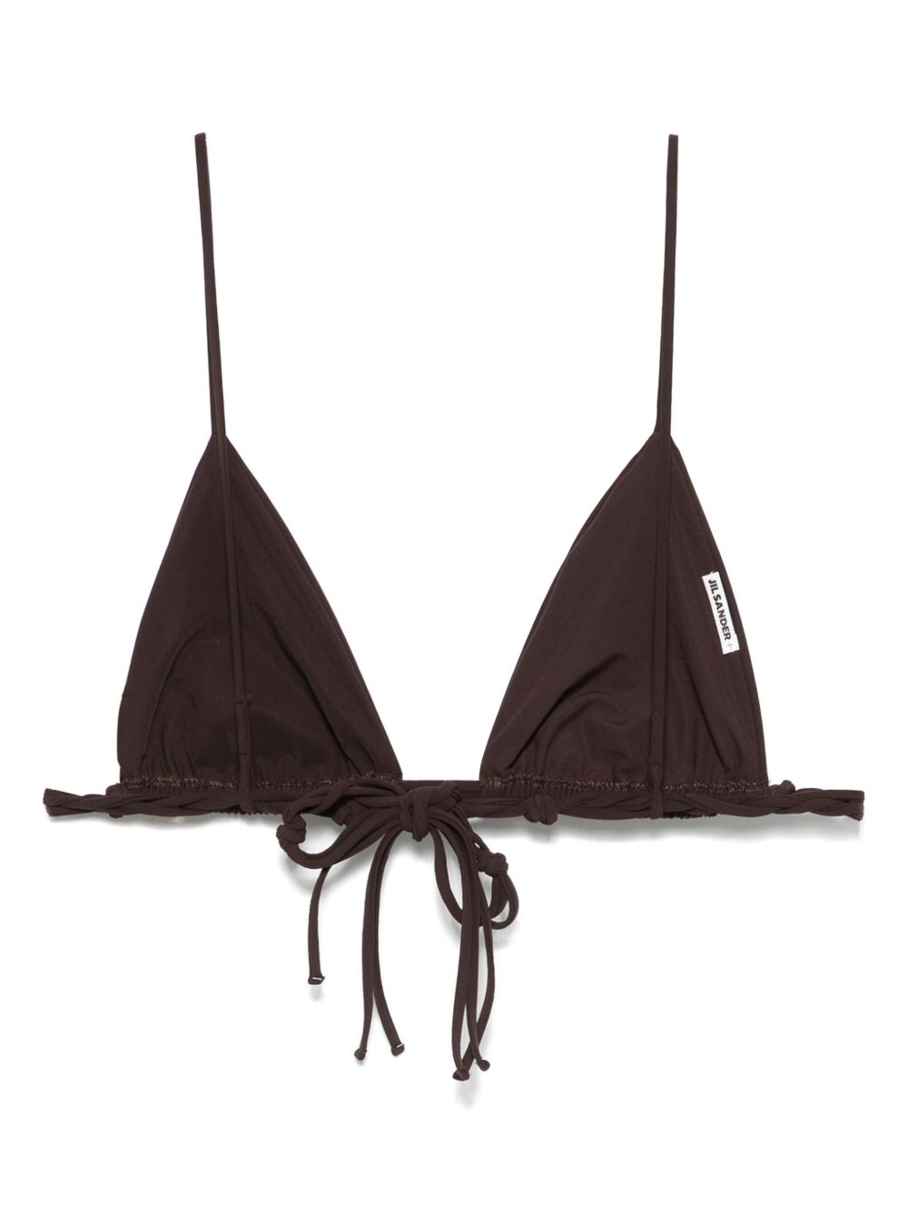 Jil Sander Tangle bikinitop - Bruin