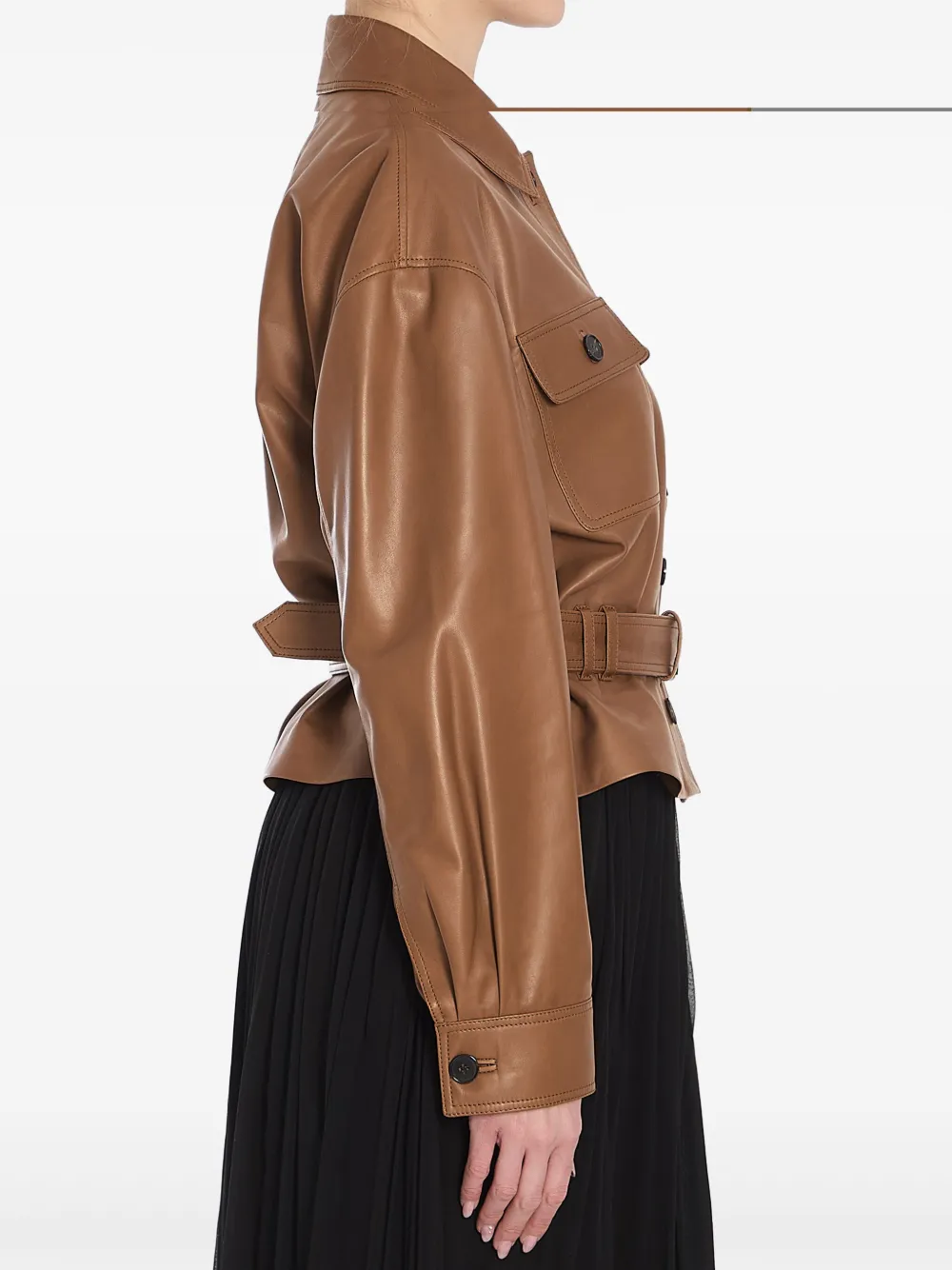 Saint Laurent Cropped jack Bruin