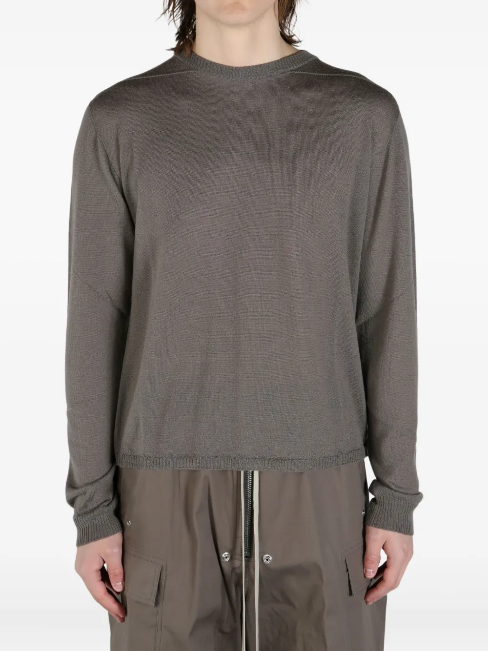 Rick Owens wool sweater Grijs