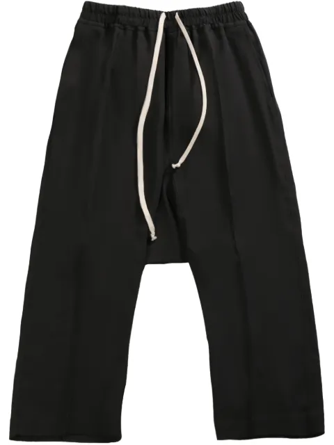 Rick Owens drawstring cropped trousers