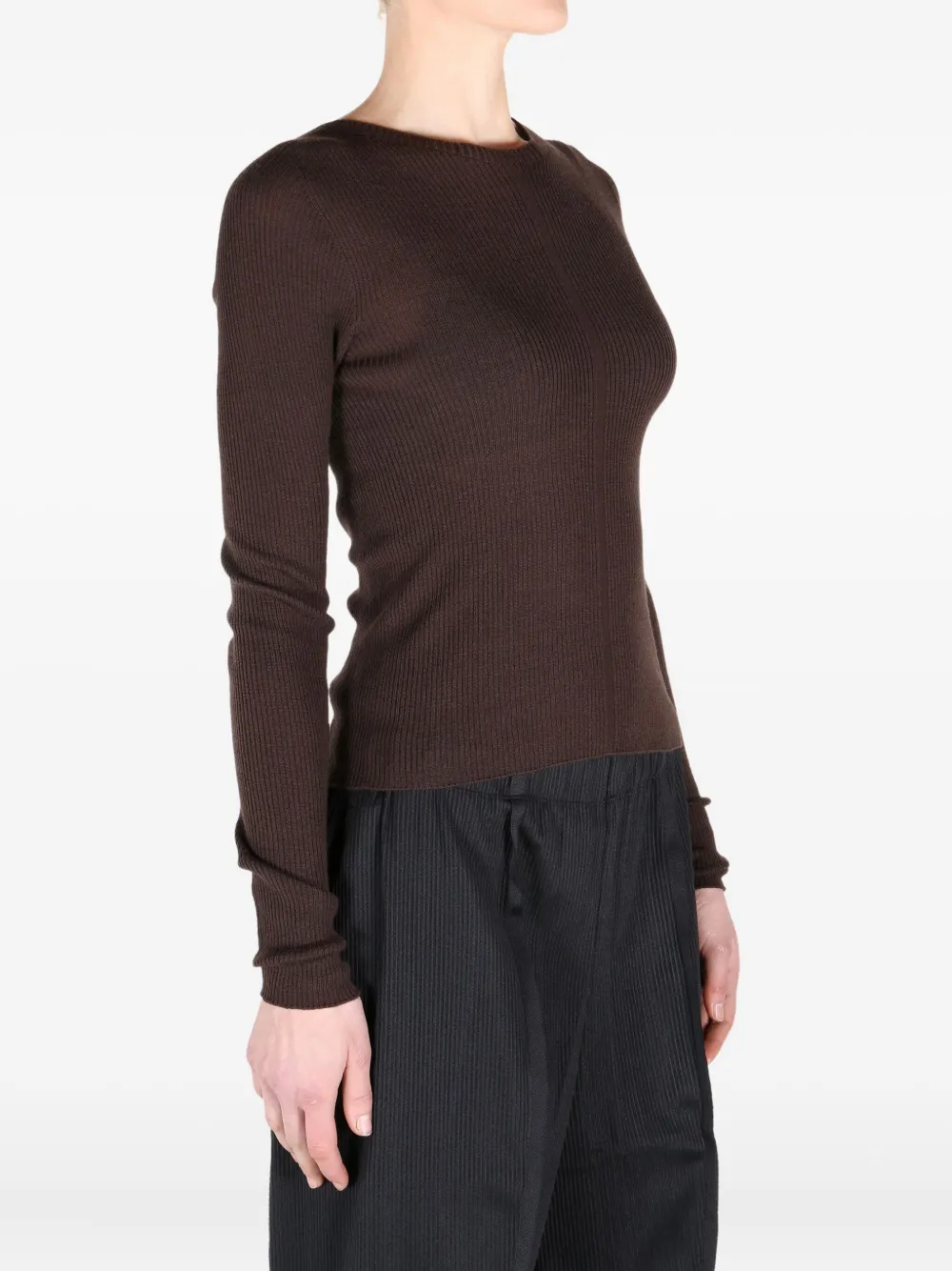 Rick Owens ribbed jumper Bruin