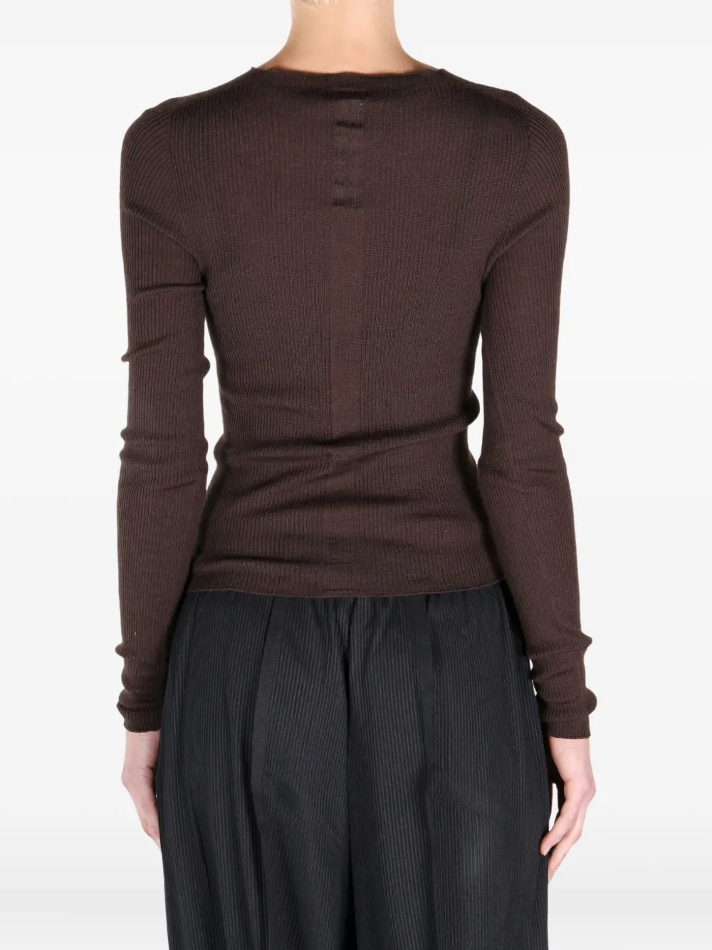 Rick Owens ribbed jumper Bruin