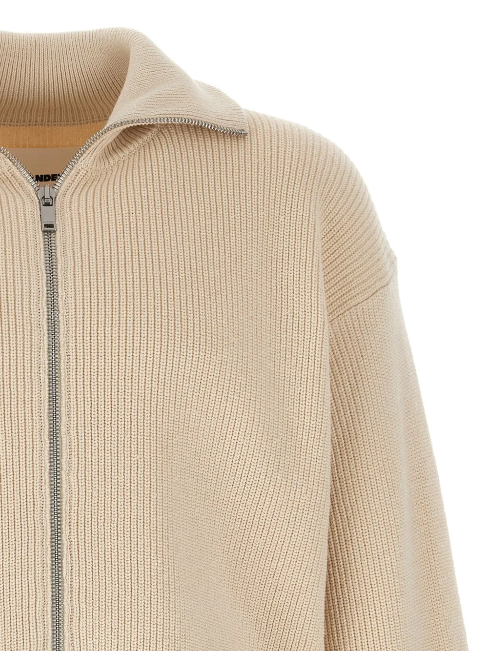 Jil Sander Katoenen vest Beige