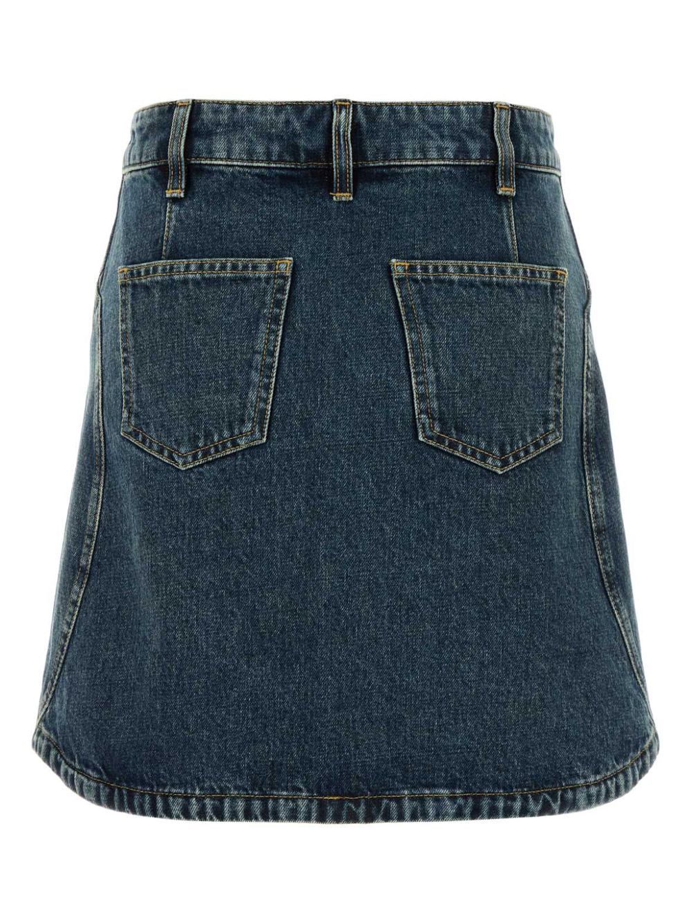 Givenchy high-waisted denim skirt - Blue