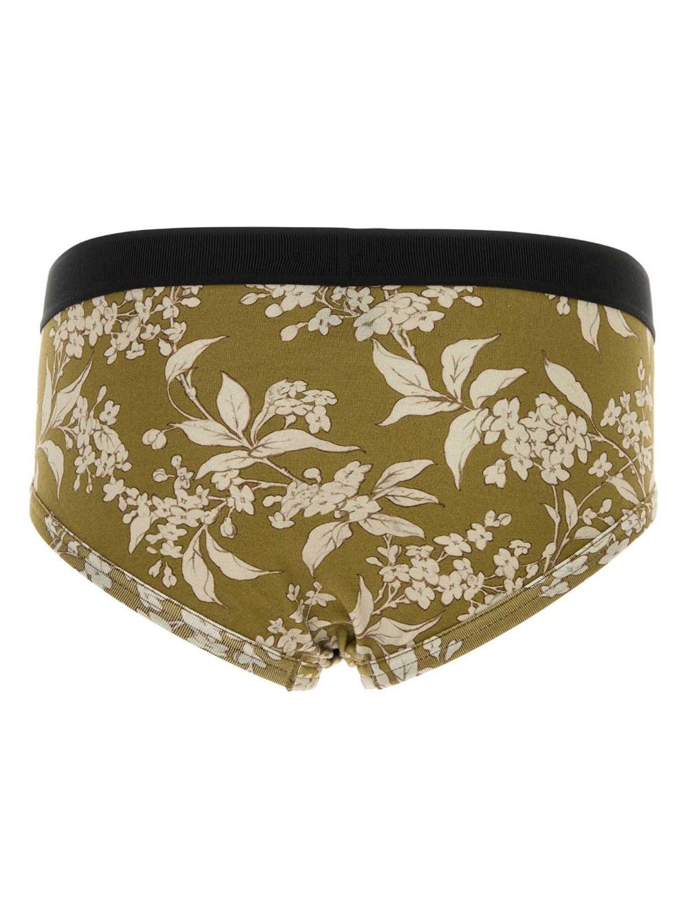 TOM FORD floral-print briefs - Green