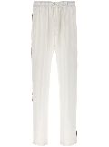 Dolce & Gabbana silk trousers - White