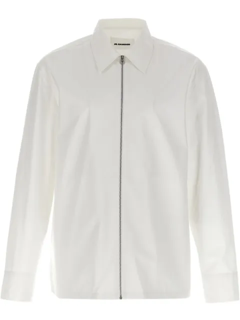 Jil Sander zip-up shirt
