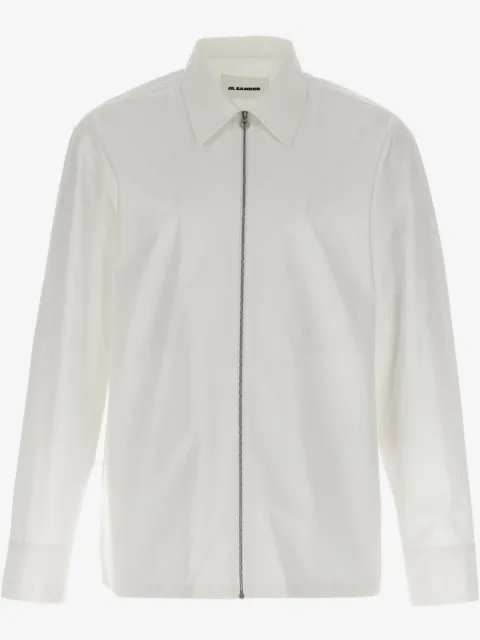Jil Sander camisa con cierre