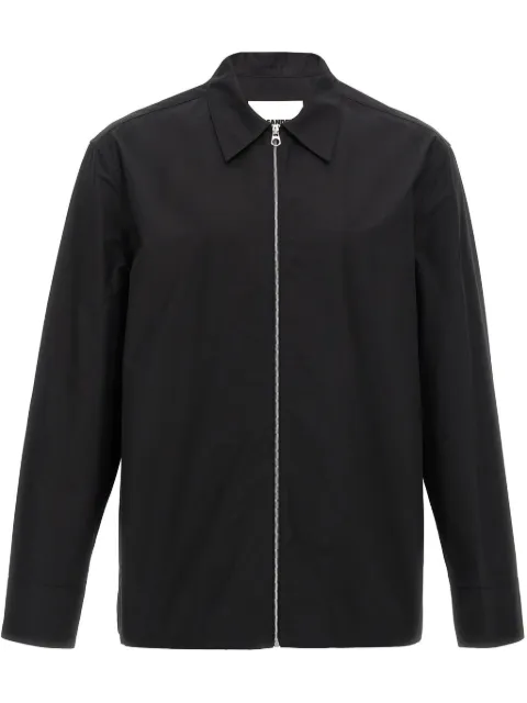 Jil Sander camisa con cierre