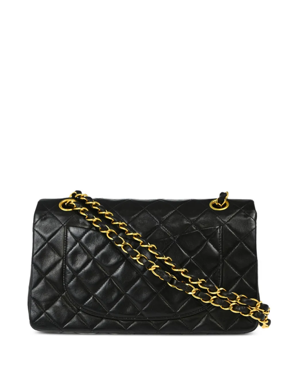 CHANEL Pre-Owned 1992 Double Flap schoudertas - Zwart