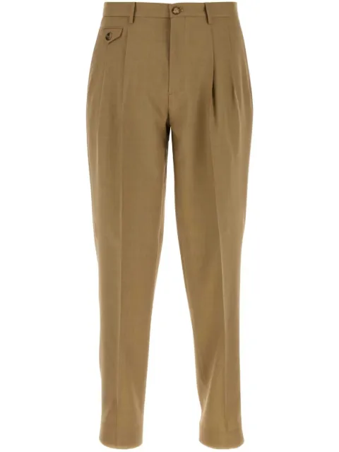 ETRO pantalones con dobladillo vuelto