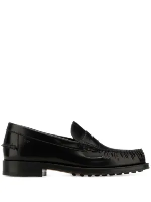 トッズ　黒　モカシン　ローファー　40 ウィメンズモカシン＆レザーローファー｜Tod's