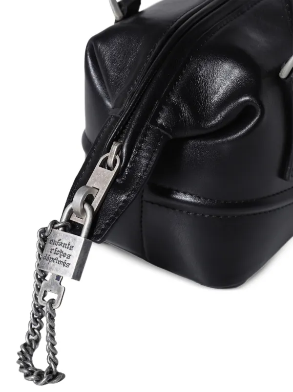 トートバッグ ENFANTS RICHES DEPRIMES MINI BOWLING BAG (100 401 BLACK) Enfants Riches Déprimés Bowling Mini Bag | Black | FARFETCH