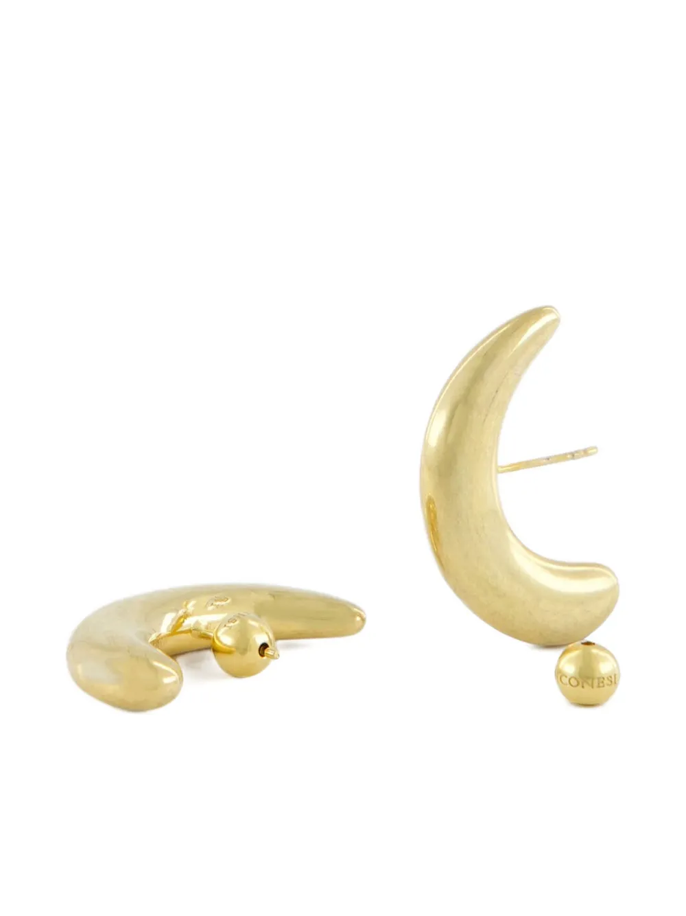Panconesi half-moon earrings Gold