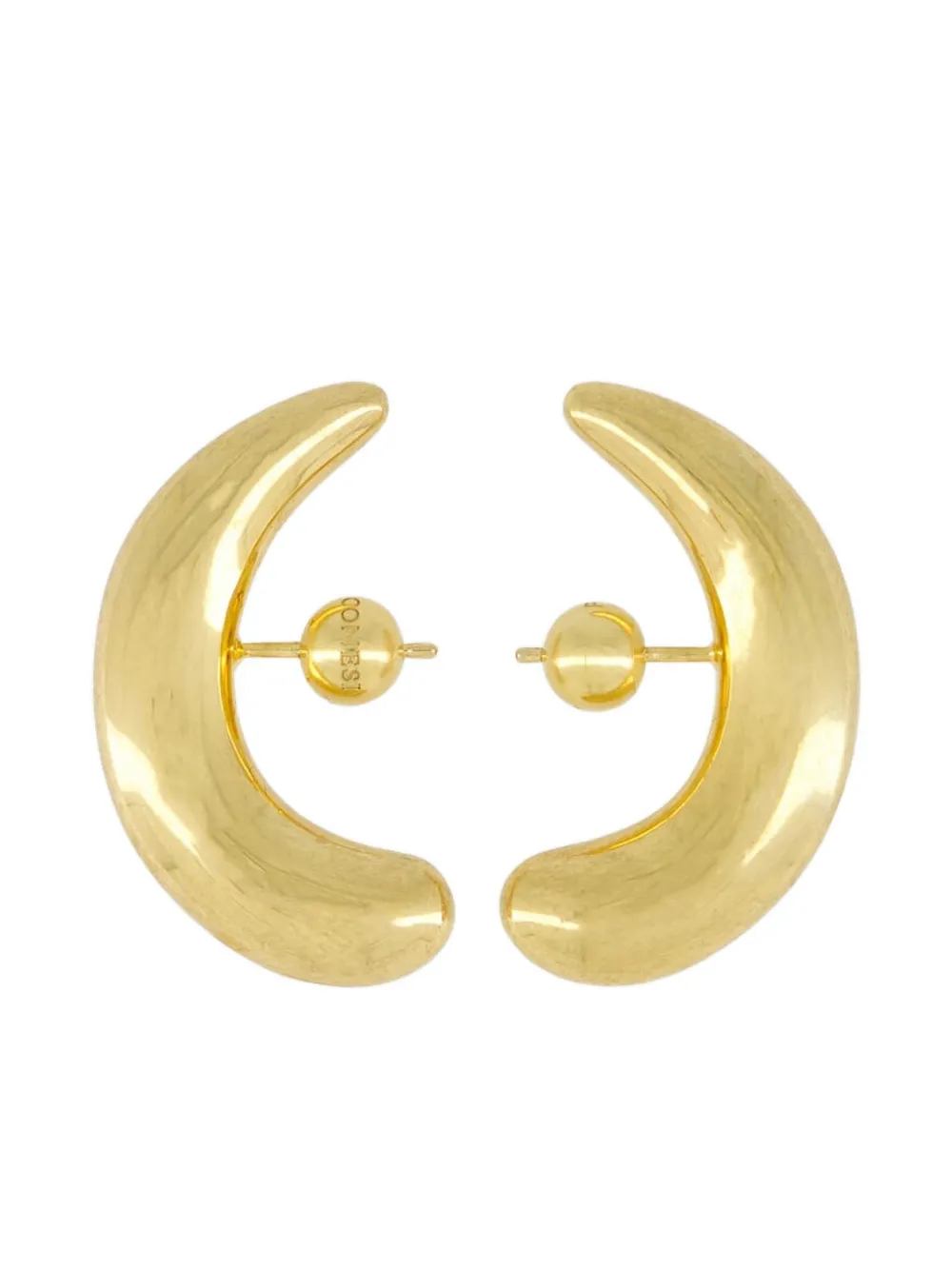 Panconesi half-moon earrings Gold