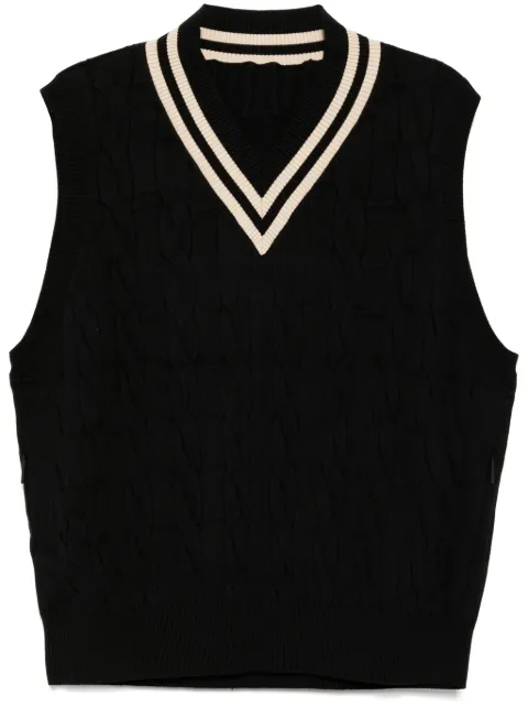CROQUIS V-neck vest