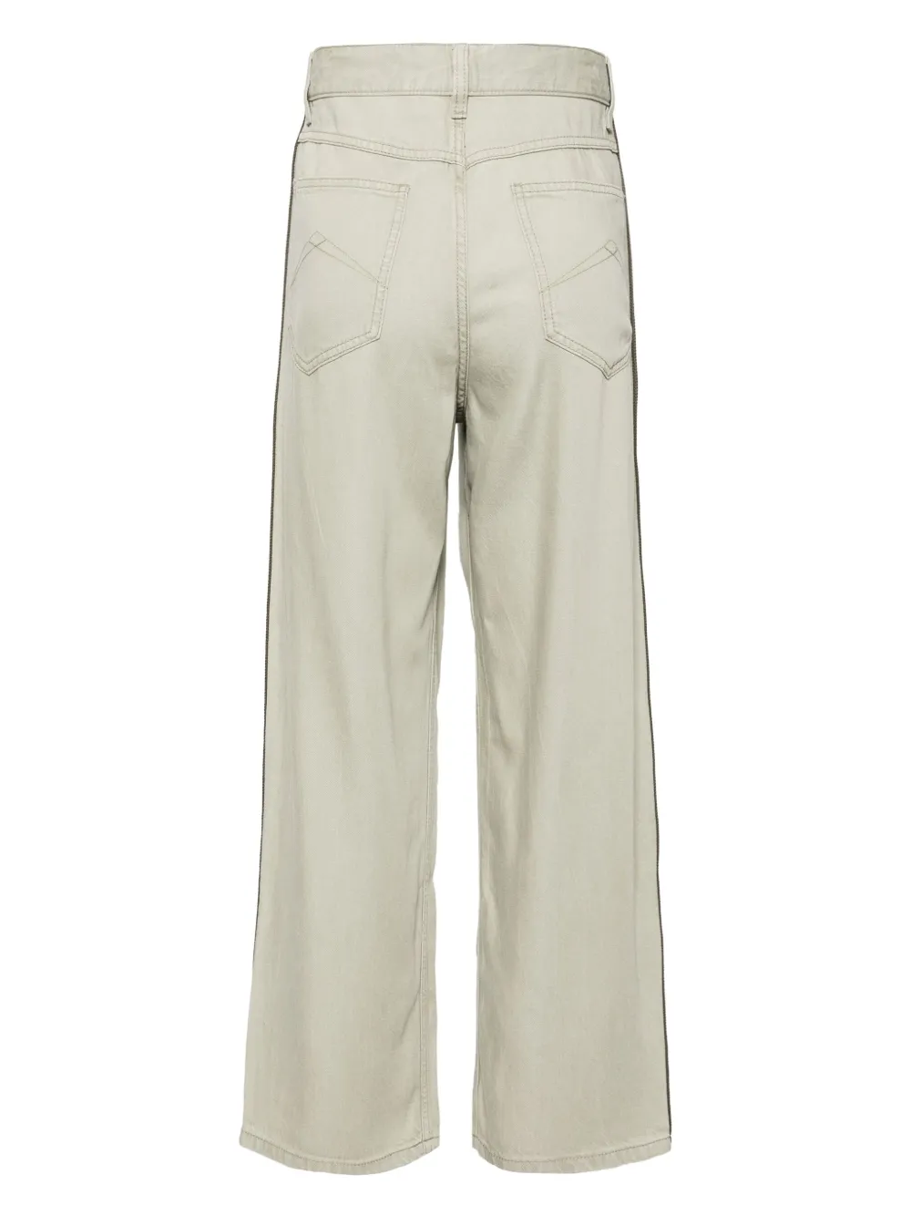 CROQUIS Straight jeans - Groen