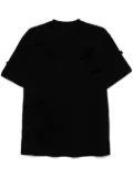 JNBY embroidery detailing T-shirts - Black