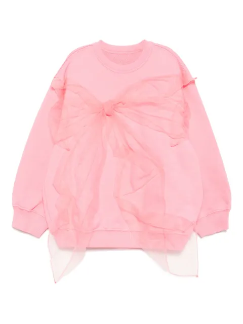 jnby by JNBY bow-detail sweatshirt