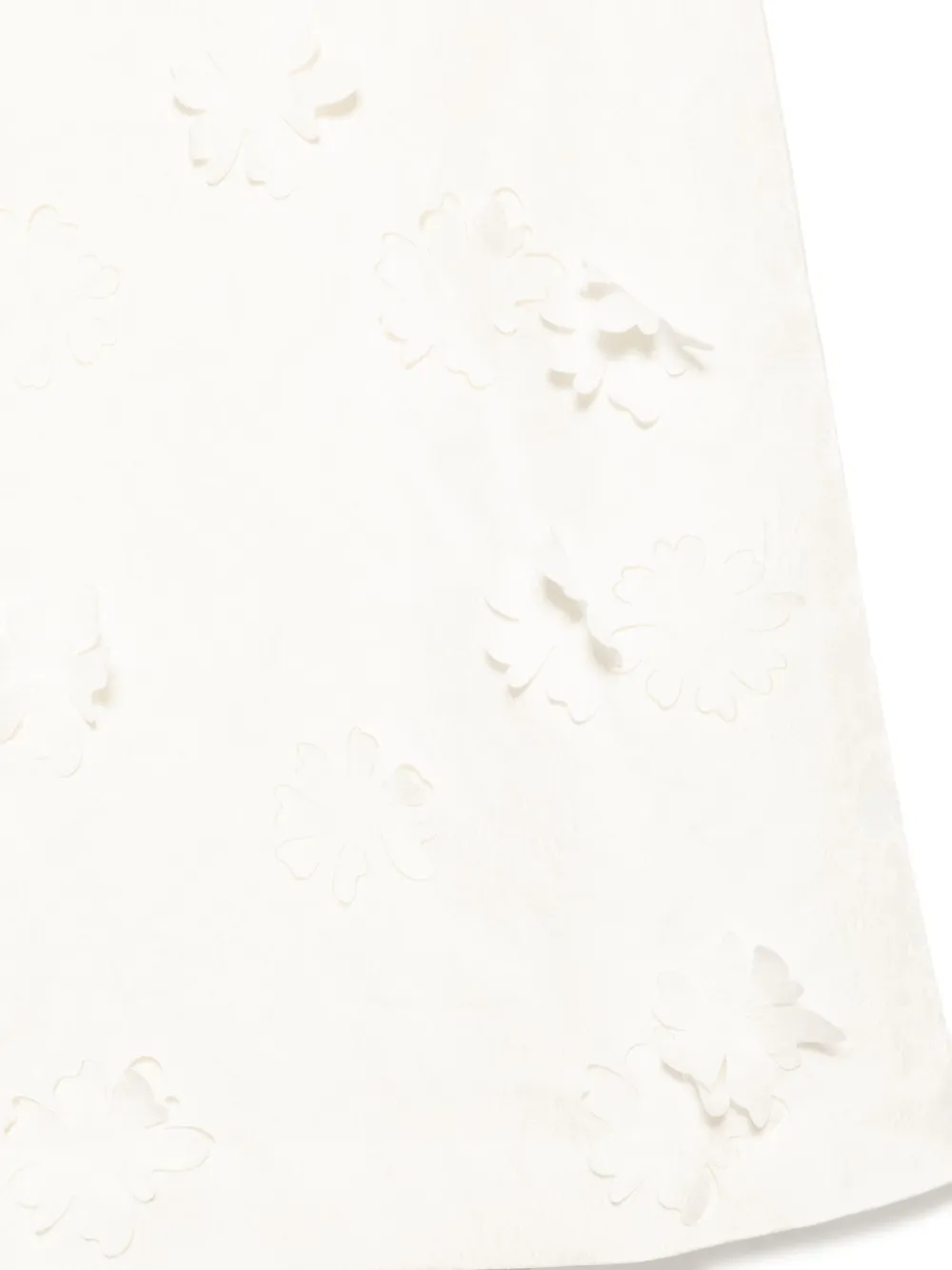 jnby by JNBY Mouwloze jurk met jacquard Wit
