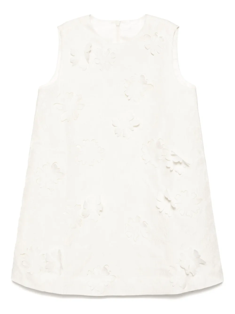jnby by JNBY jacquard sleeveless dress | White | Image 1