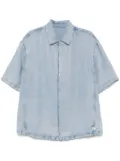 CROQUIS retro washed shirt - Blue