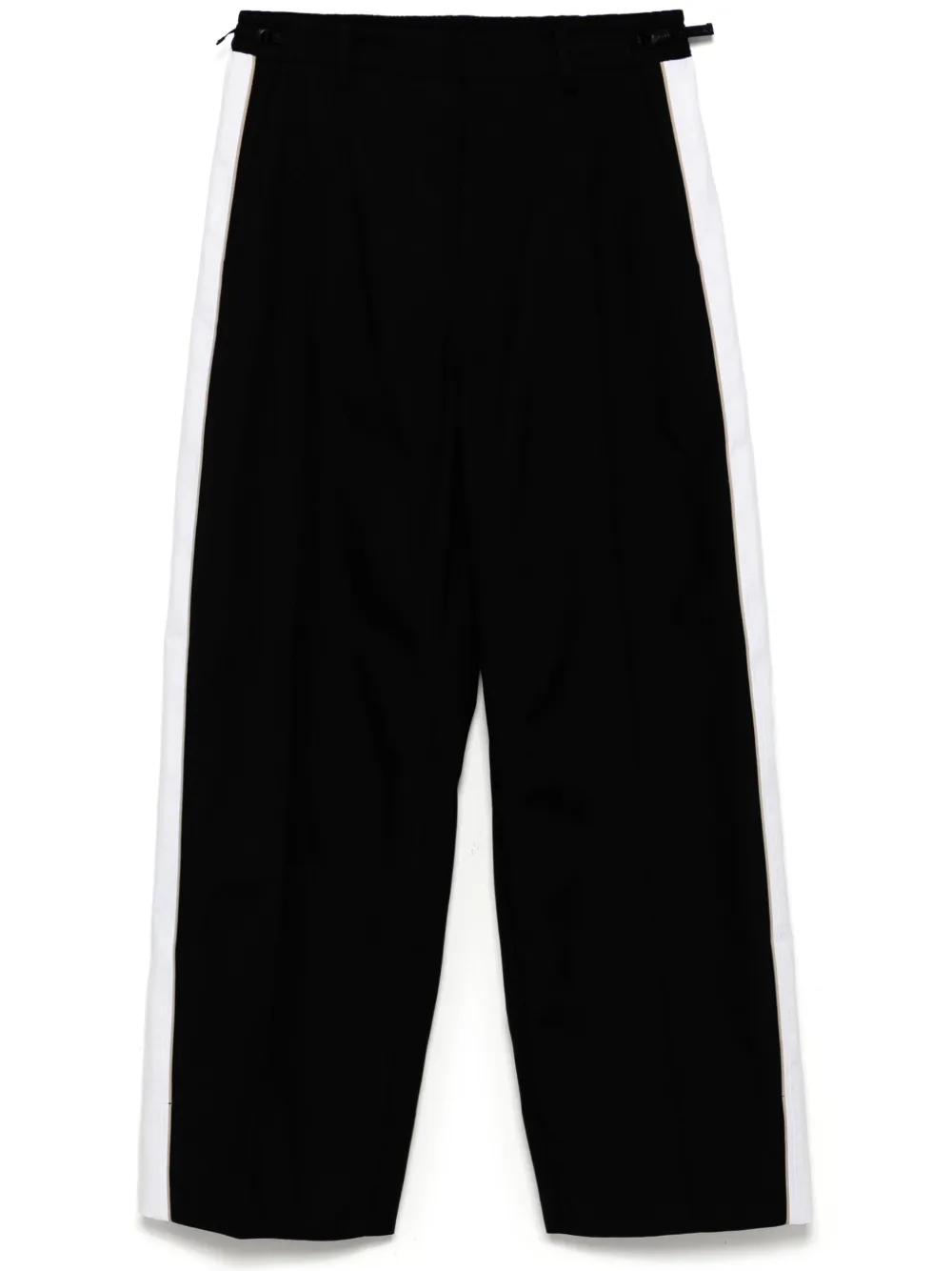 side-stripe trousers