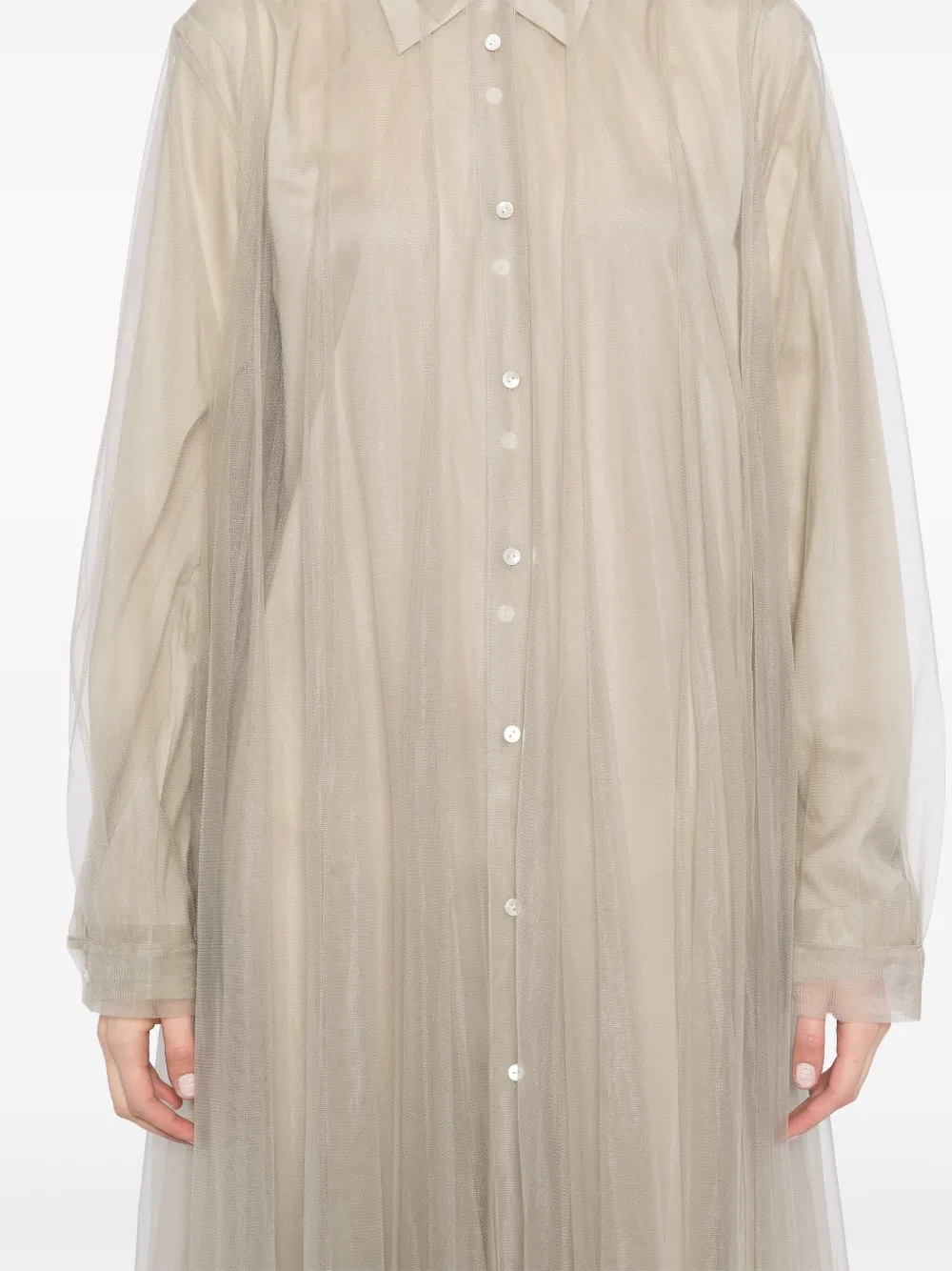 JNBY Jurk met lange mouwen Beige