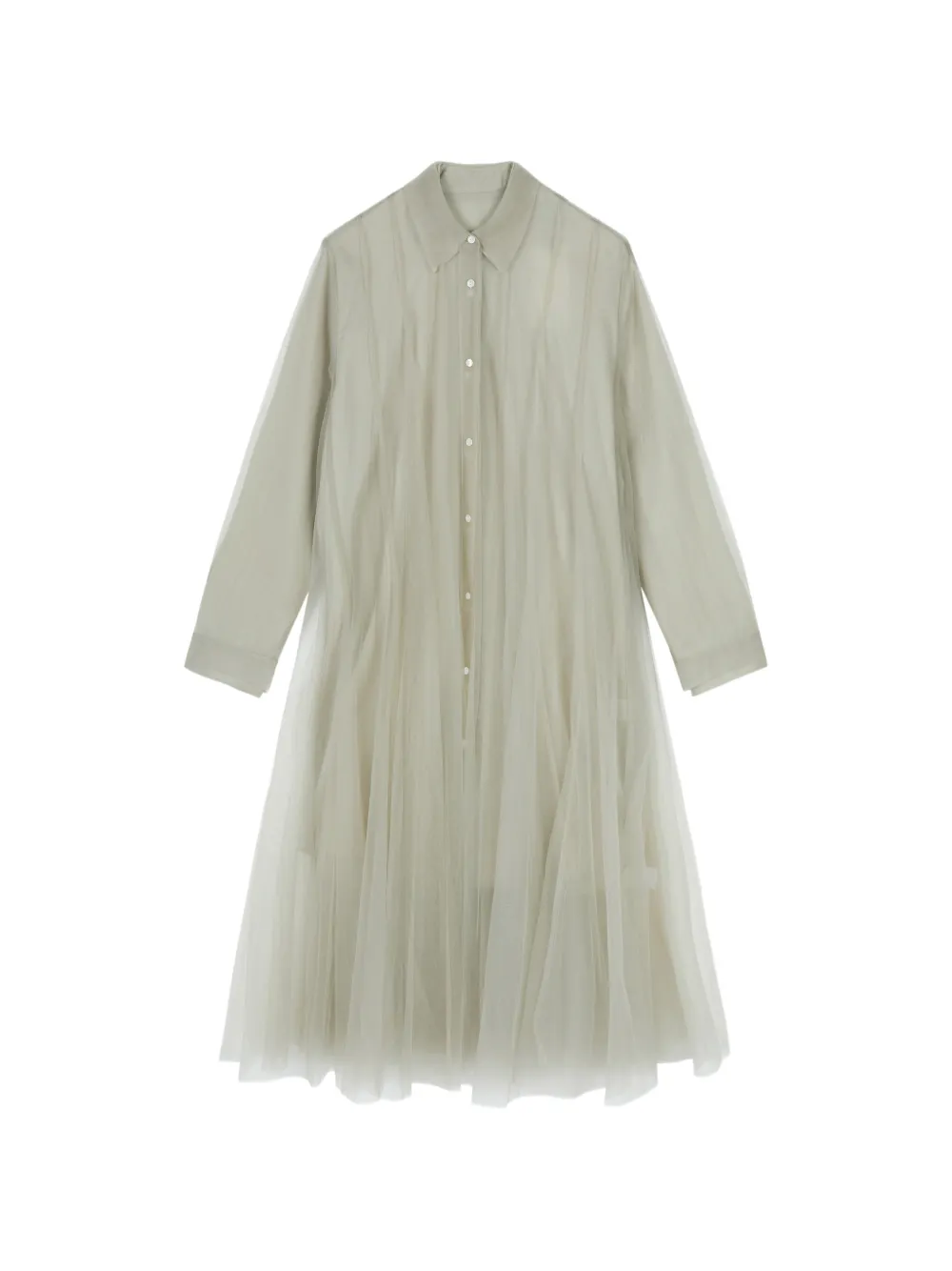 JNBY long sleeves dress - Neutrals