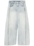 JNBY extra long zip-up jeans - Blue