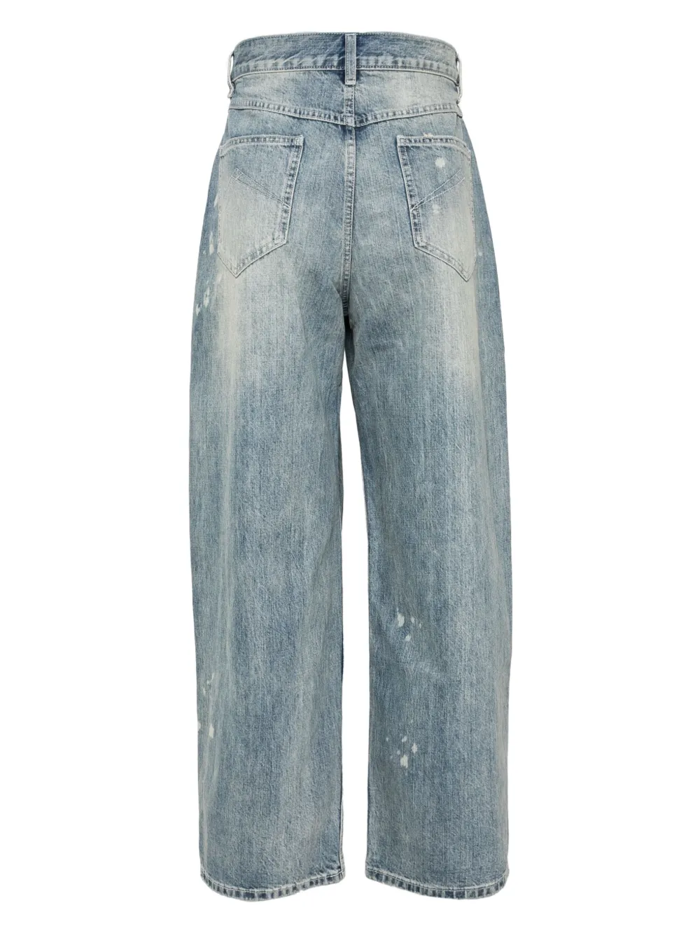 CROQUIS Retro straight jeans - Blauw