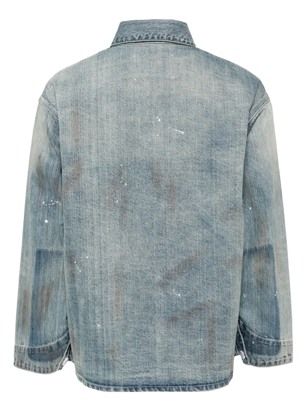 CROQUIS Denim jack met zakken - Blauw