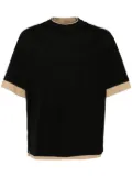 CROQUIS colour-block T-shirt - Black