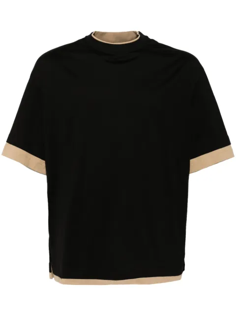 CROQUIS playera con diseño color block